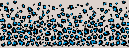 #14 Electric Blue | Schwarz – Cyan | LEO Classic DUO