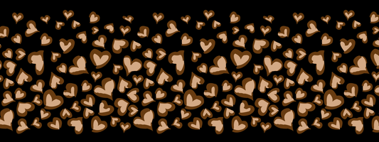 #1 Soft Cocoa | Braun Monochrom LEO Herz ColorPop