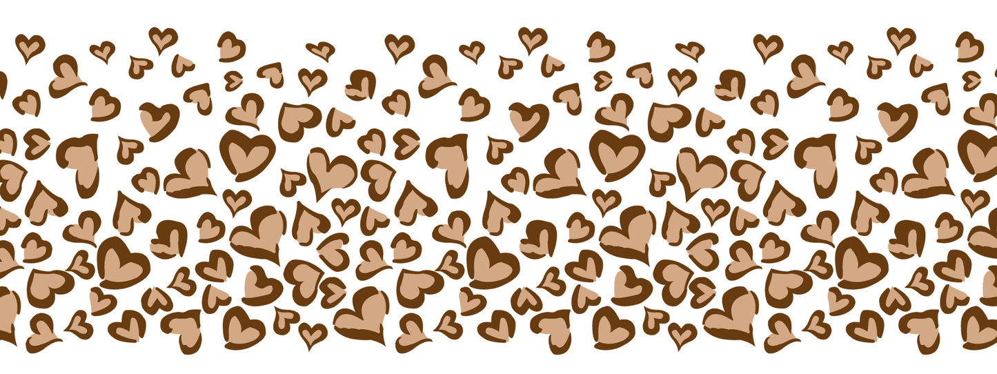 #1 Soft Cocoa | Braun Monochrom LEO Herz ColorPop