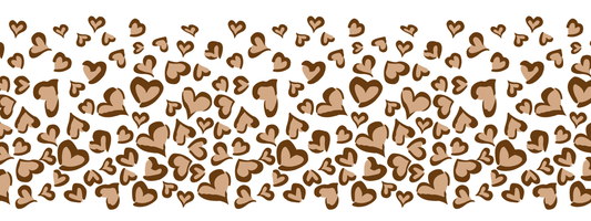 #1 Soft Cocoa | Braun Monochrom LEO Herz ColorPop