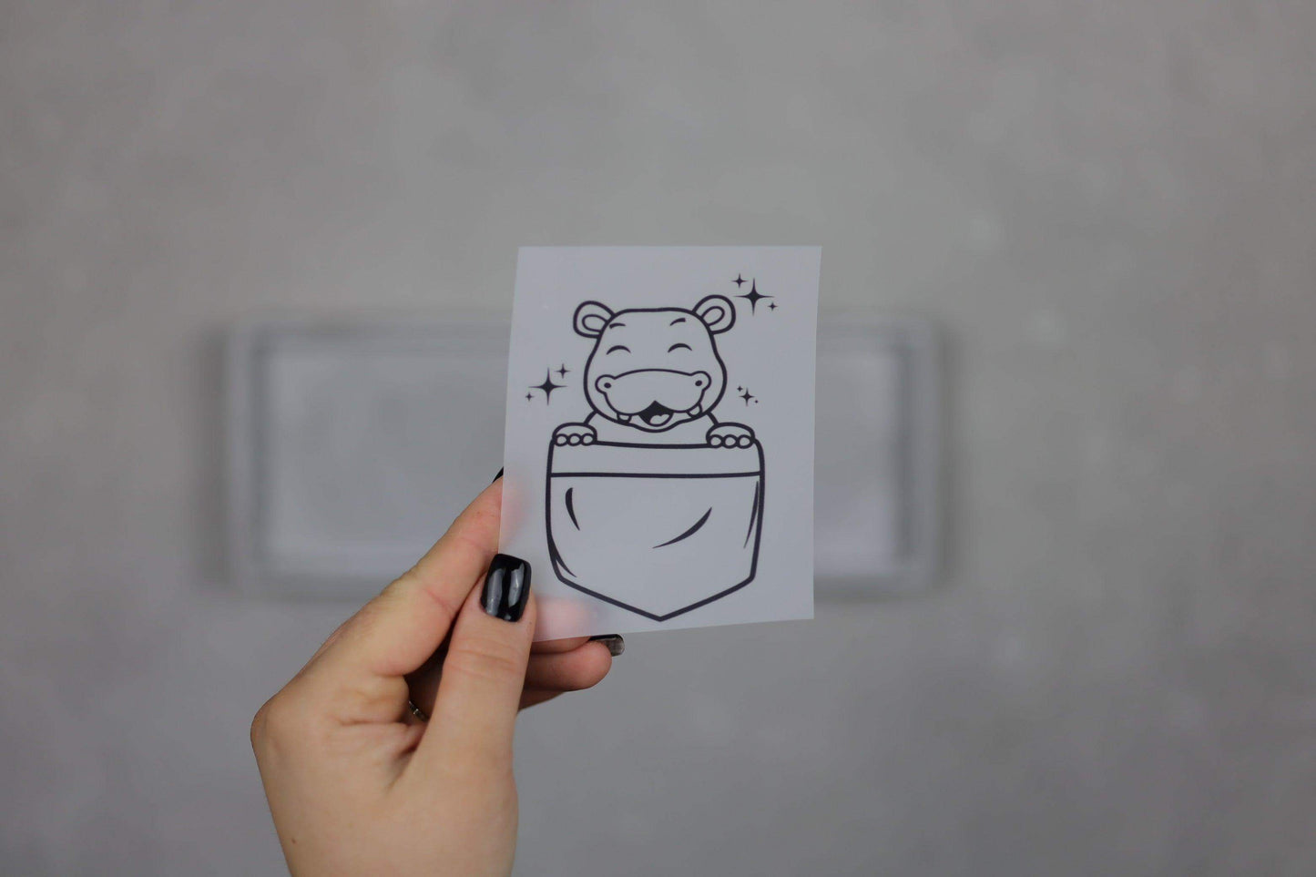 #26 Nilpferd Pocket Friend - Werkplan.Schnittmanufaktur