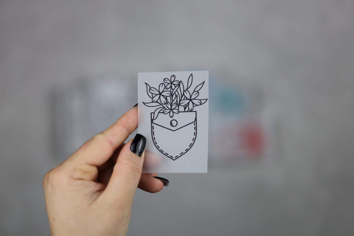 #6 Flower Pocket - Werkplan.Schnittmanufaktur