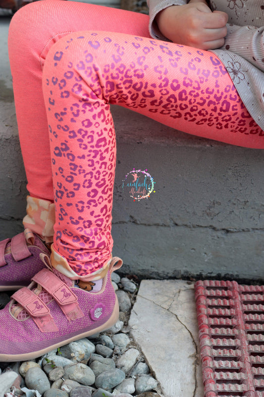 #6 Violet Flame | Lila – Rot | LEO Classic Outline – Farbverlauf VTB