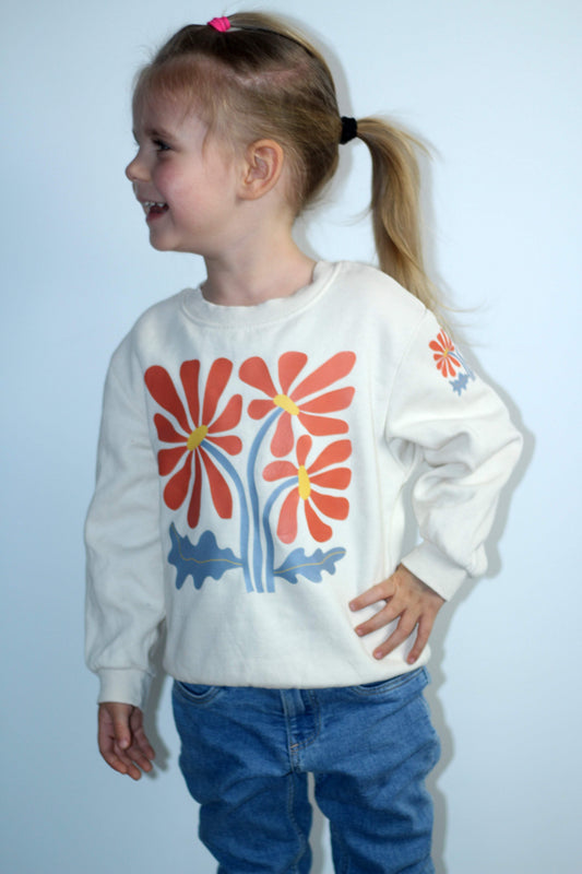 Boho Flowers #4 | Bügelbild 2-Teilig