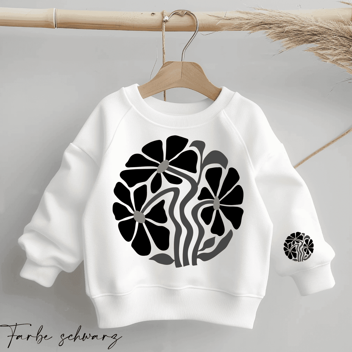 Boho Flowers #2 | Bügelbild 2-Teilig - Alisa von WPS | Werkplan Schnittmanufaktur