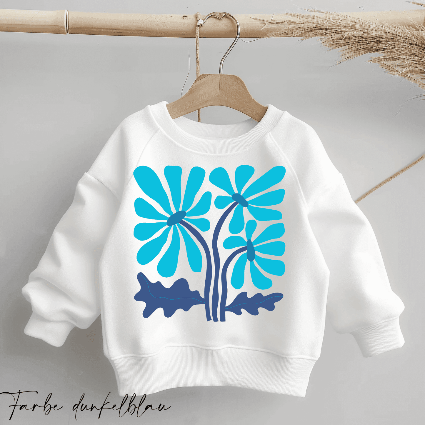 Boho Flowers #4 | Bügelbild 2-Teilig