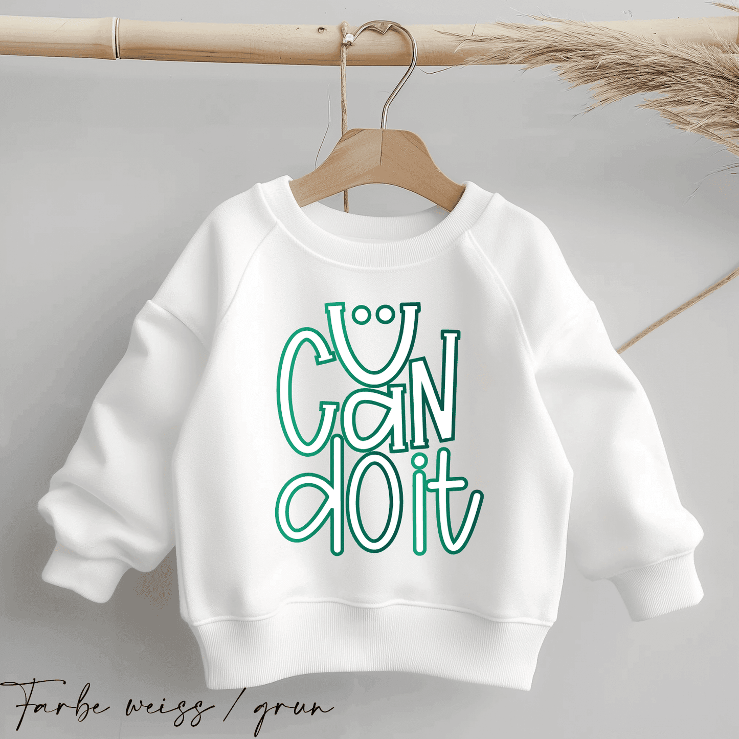 u can do it - Statement Spruch | Bügelbild