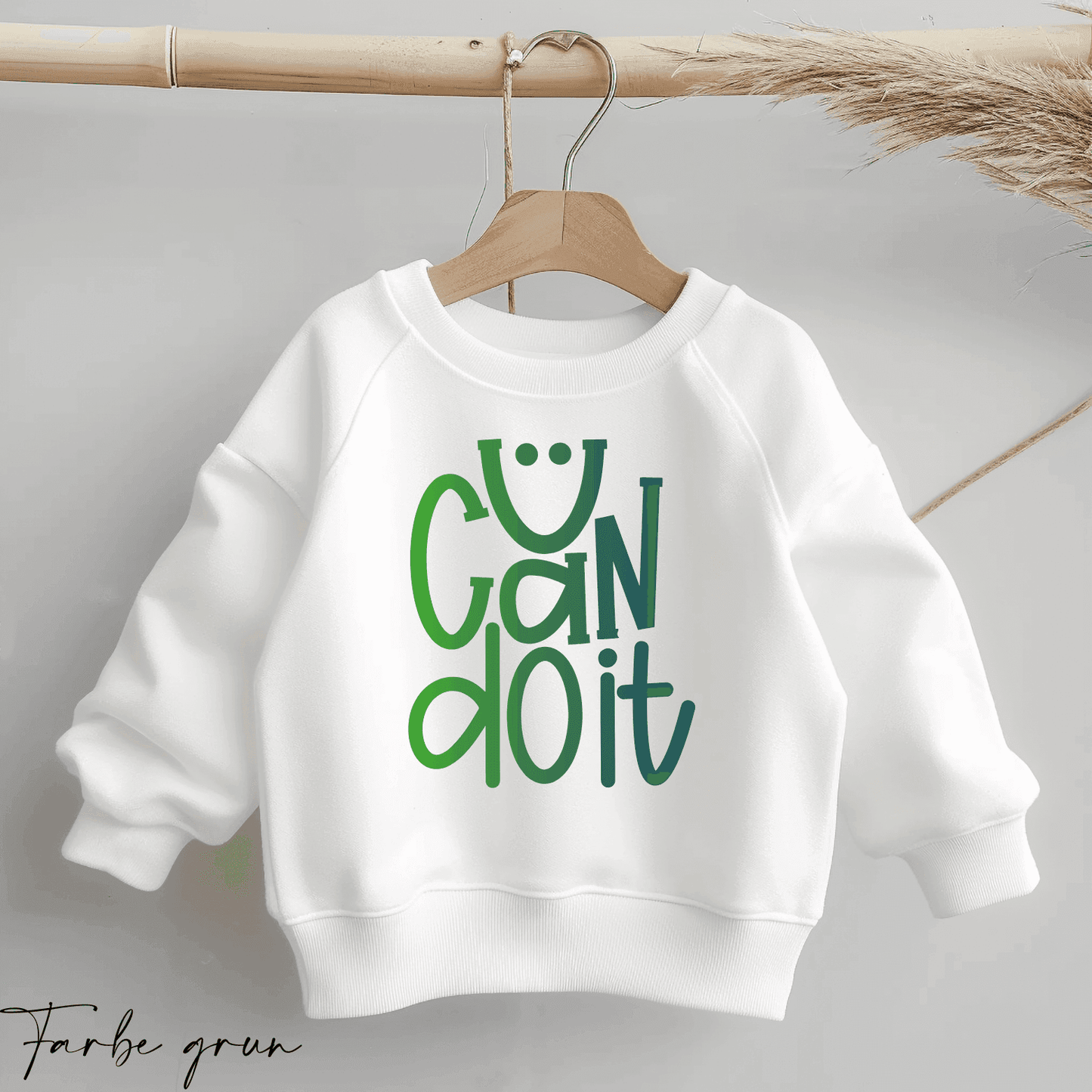 u can do it - Statement Spruch | Bügelbild
