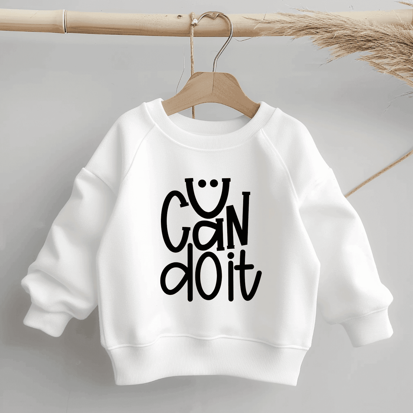 u can do it - Statement Spruch | Bügelbild