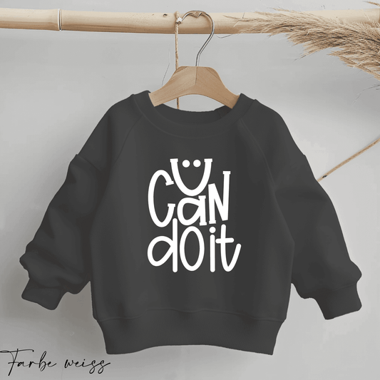 u can do it - Statement Spruch | Bügelbild