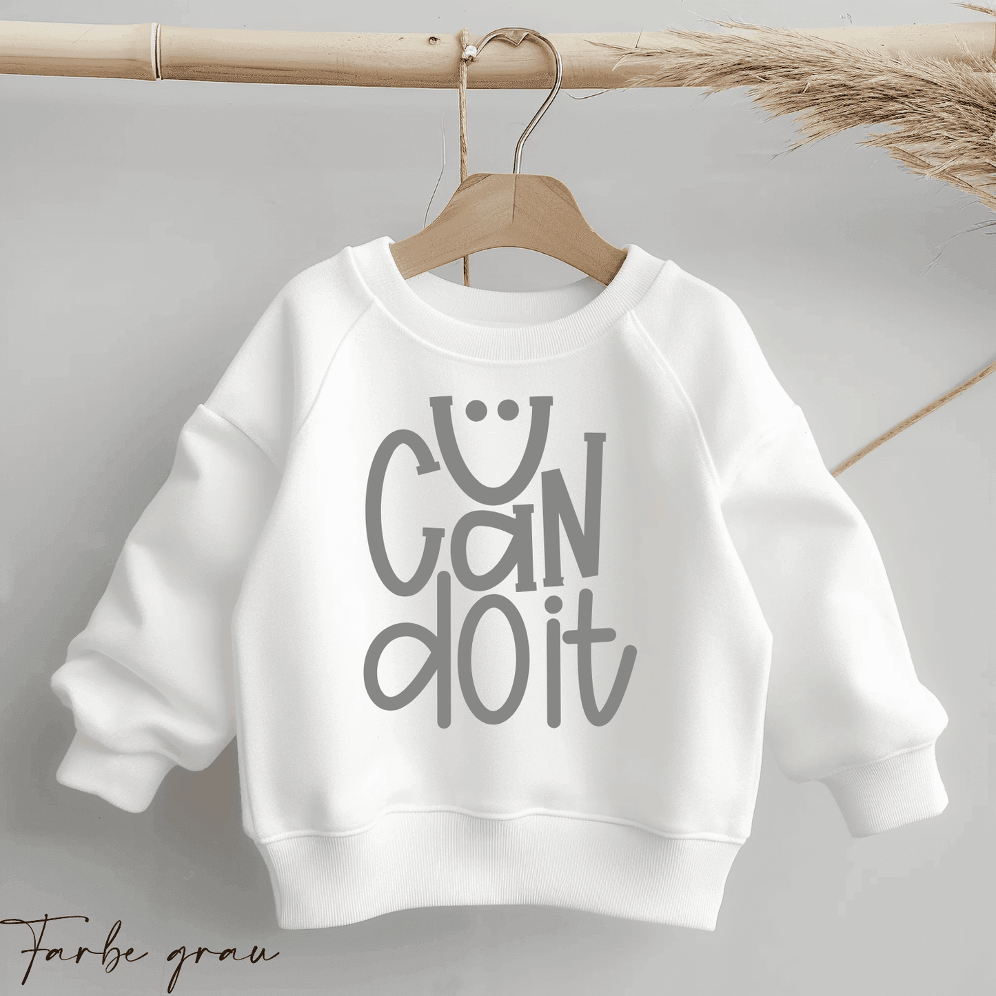 u can do it - Statement Spruch | Bügelbild