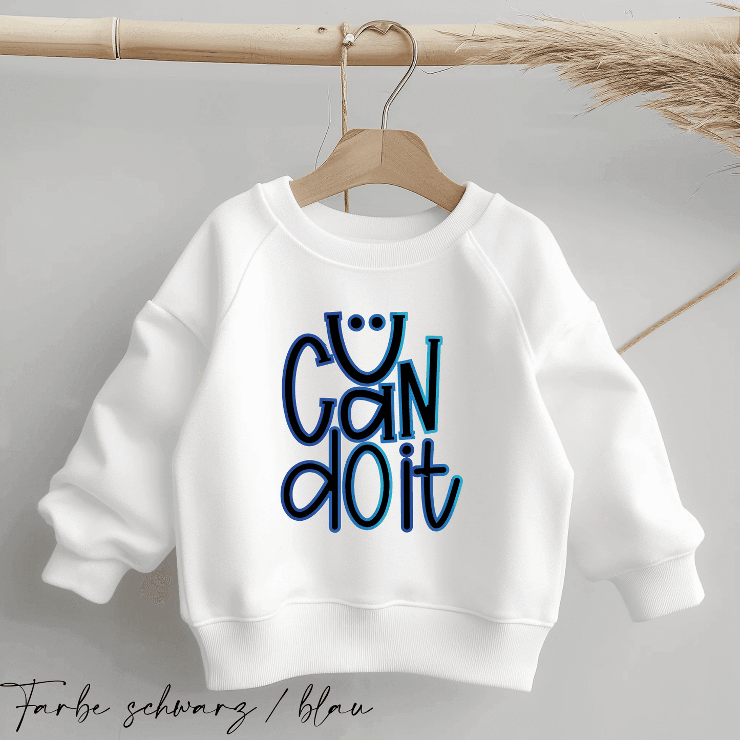 u can do it - Statement Spruch | Bügelbild