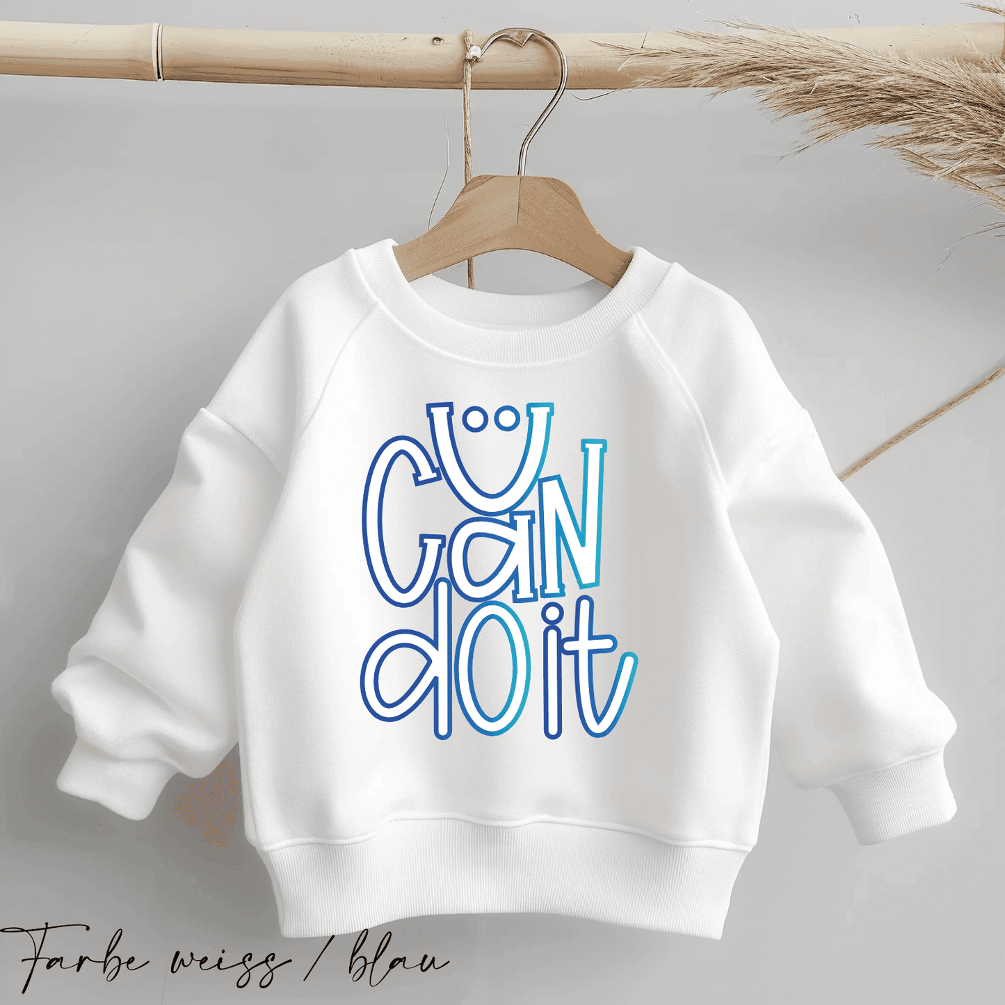 u can do it - Statement Spruch | Bügelbild