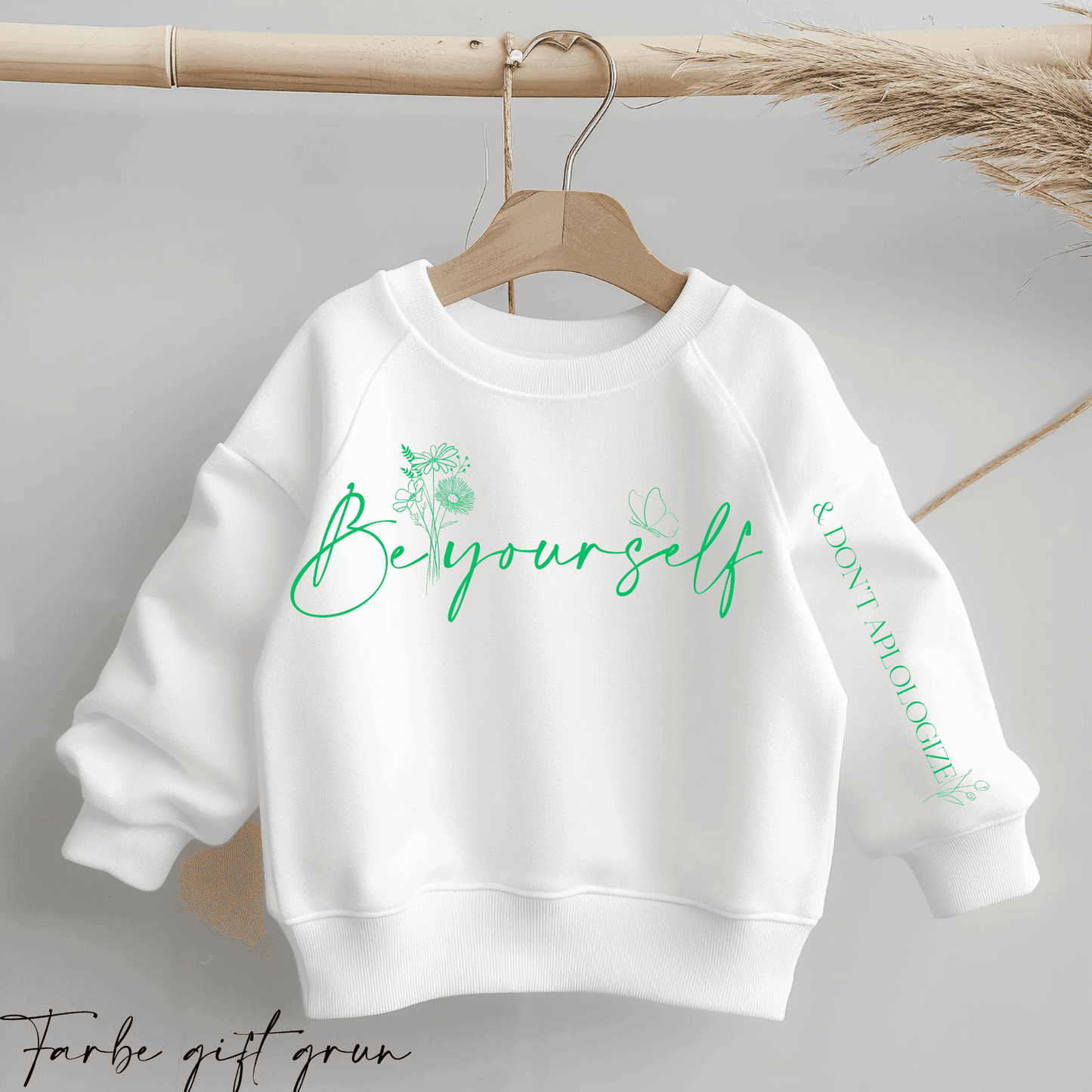 Be yourself | Statement Bügelbild 2-Teilig - Alisa von WPS | Werkplan Schnittmanufaktur
