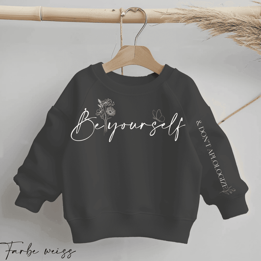 Be yourself | Statement Bügelbild 2-Teilig - Alisa von WPS | Werkplan Schnittmanufaktur