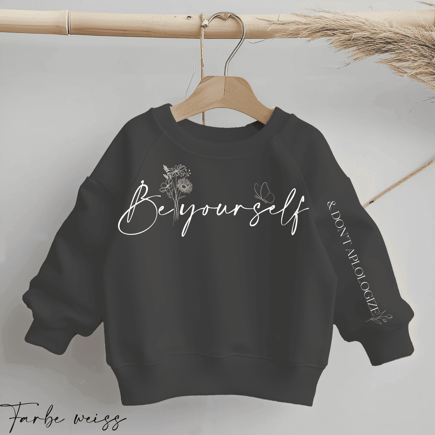 Be yourself | Statement Bügelbild 2-Teilig - Alisa von WPS | Werkplan Schnittmanufaktur