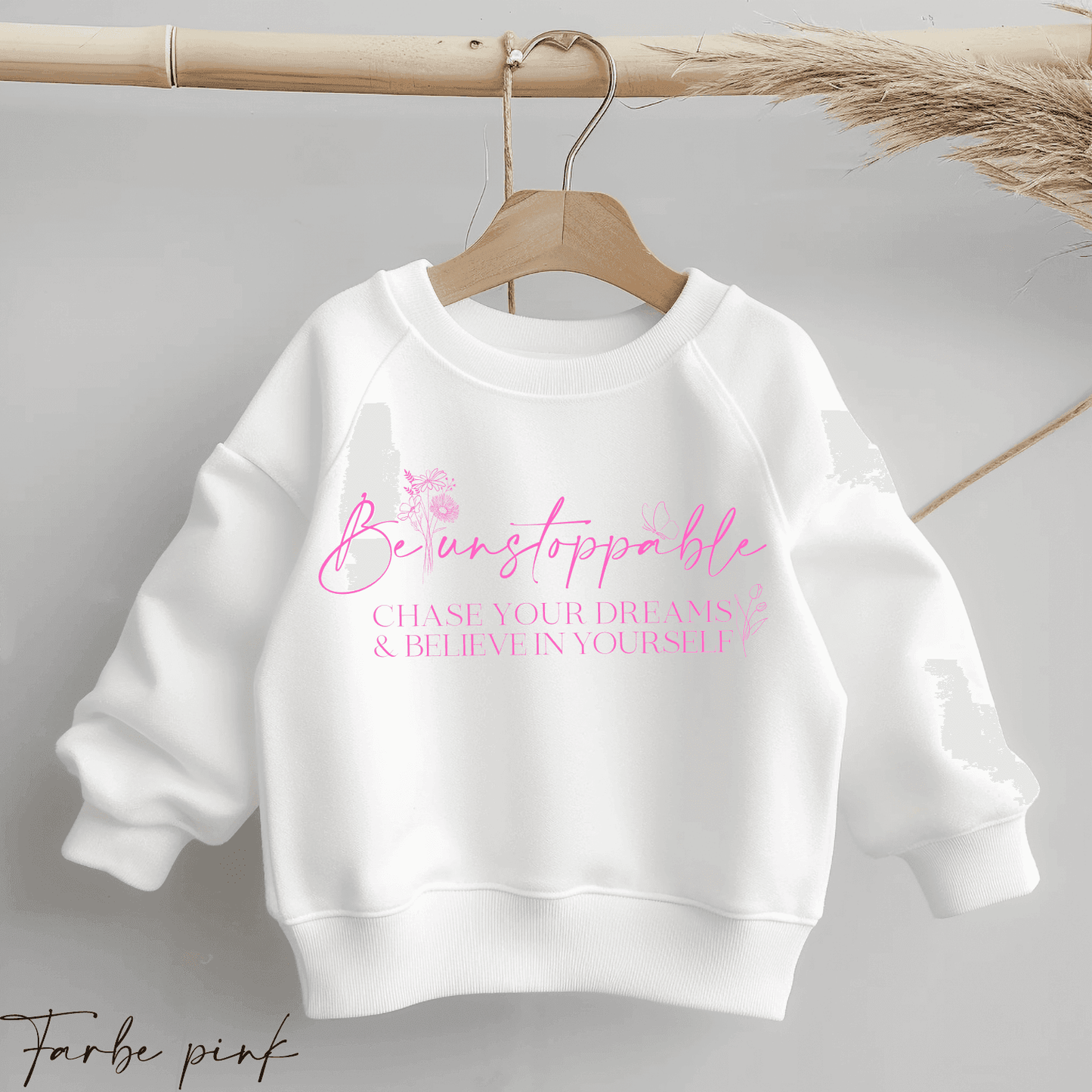 Be unstoppable | Statement Bügelbild 2-Teilig - Alisa von WPS | Werkplan Schnittmanufaktur