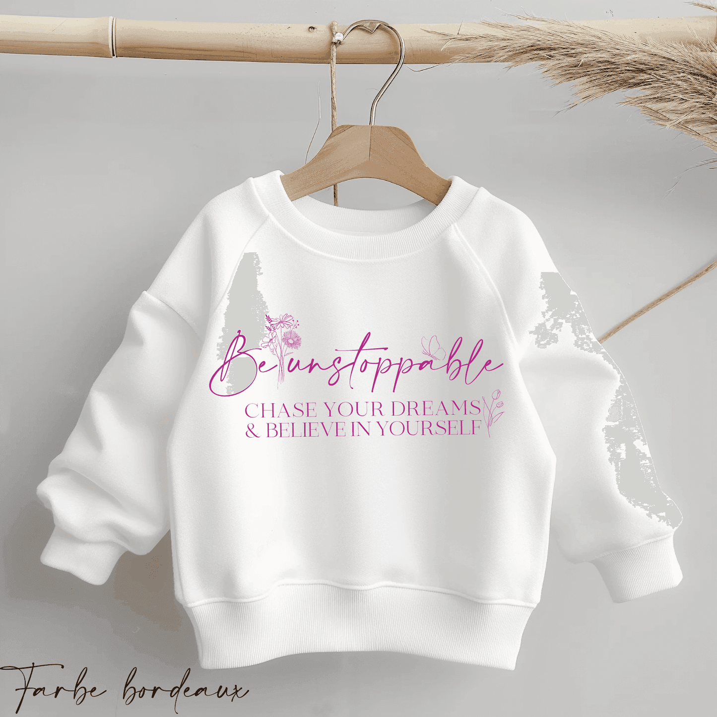 Be unstoppable | Statement Bügelbild 2-Teilig - Alisa von WPS | Werkplan Schnittmanufaktur