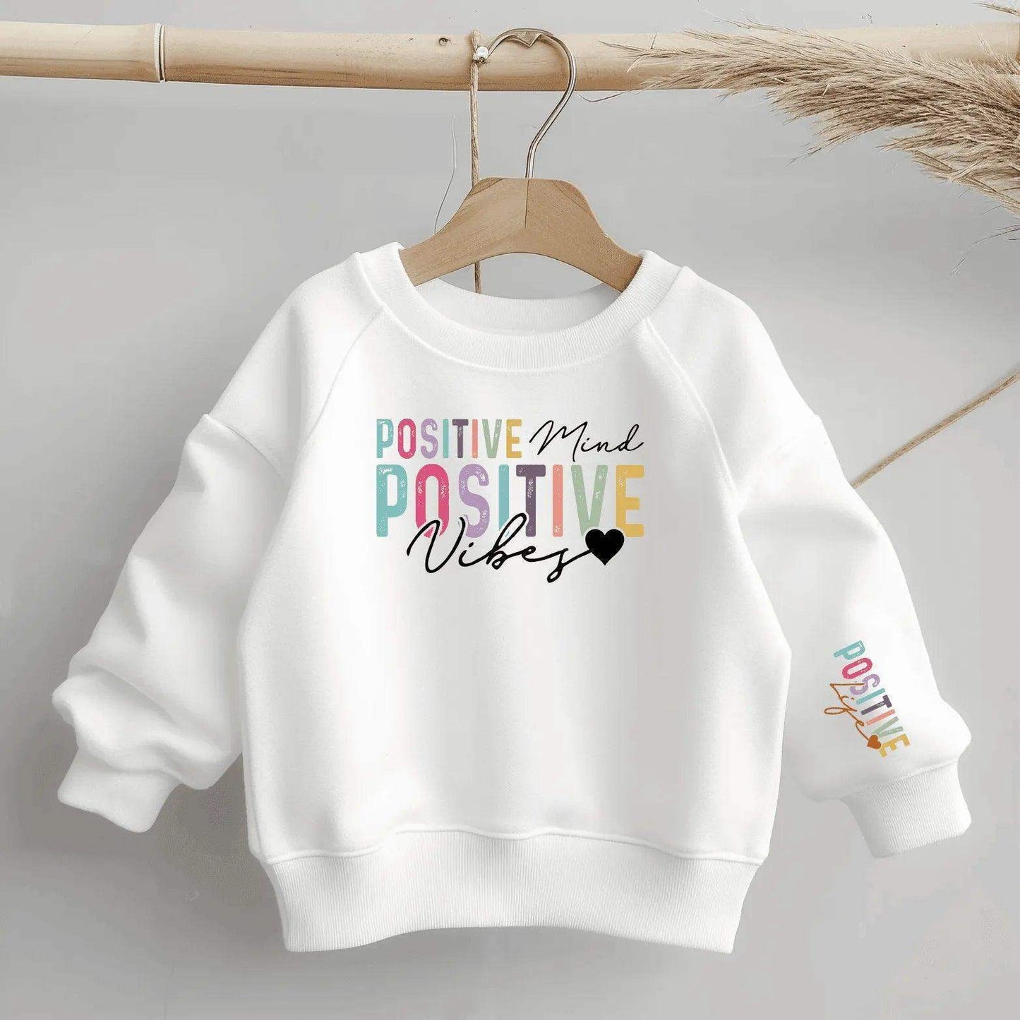 Positive Vibes | Statement Bügelbild 2-Teilig
