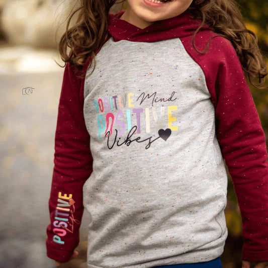 Positive Vibes | Statement Bügelbild 2-Teilig