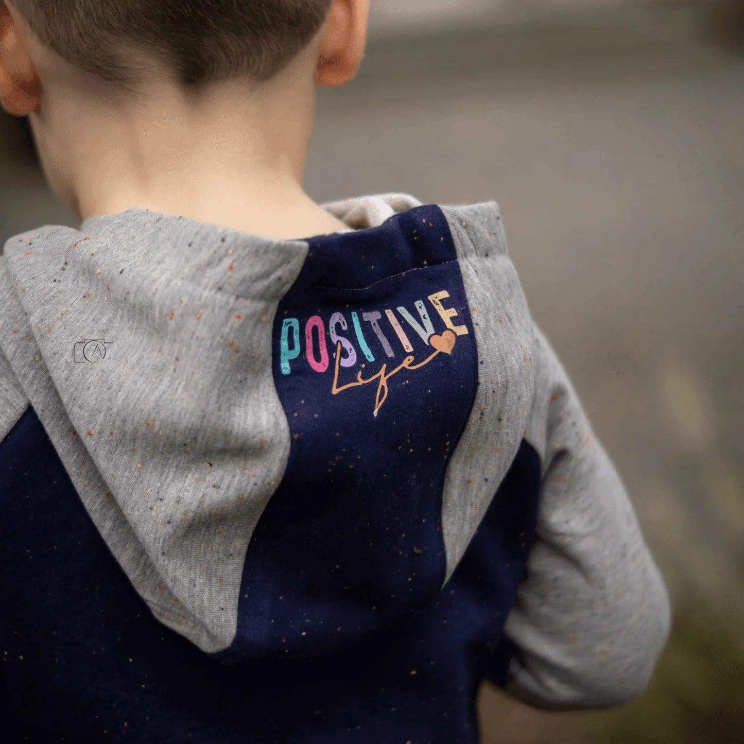 Positive Vibes | Statement Bügelbild 2-Teilig