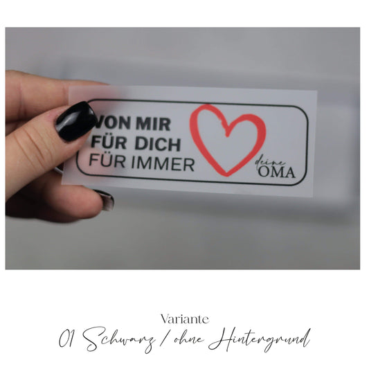 Entdecke unsere stylischen Größenlabels als Bügelbilder für Statement-Jacken! Einfach aufzubügeln, langlebig und perfekt für individuelle DIY-Projekte. Verleihe Deinen Jacken eine persönliche Note und sorge für klare Größenangaben. Jetzt online kaufen!