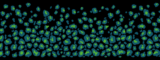 #10 Jungle Storm | Blaugrün – Limette | LEO Classic ColorPop