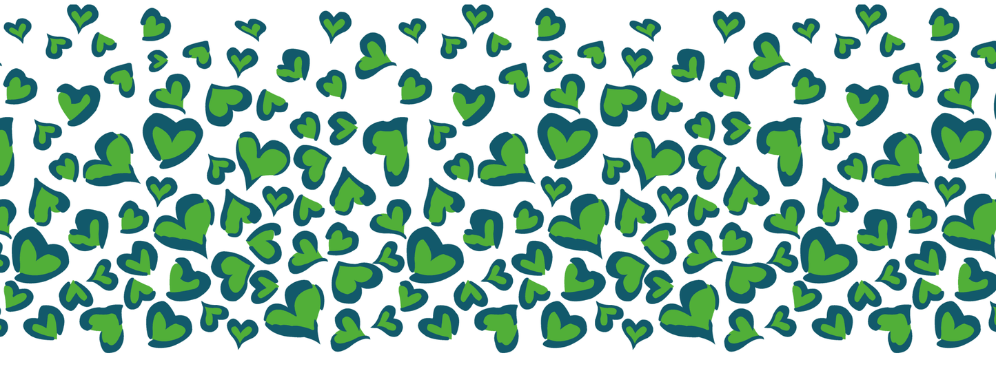 #10 Jungle Storm | Blaugrün – Limette | LEO Herz ColorPop