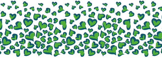 #10 Jungle Storm | Blaugrün – Limette | LEO Herz ColorPop