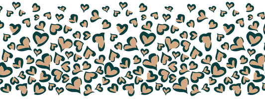 #12 Earthcore | Dunkelgrün – Sand | LEO Herz ColorPop