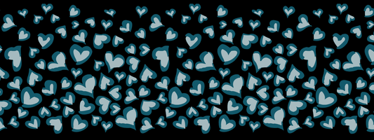 #14 Cold Steel | Blaugrau-Petrol | LEO Herz ColorPop