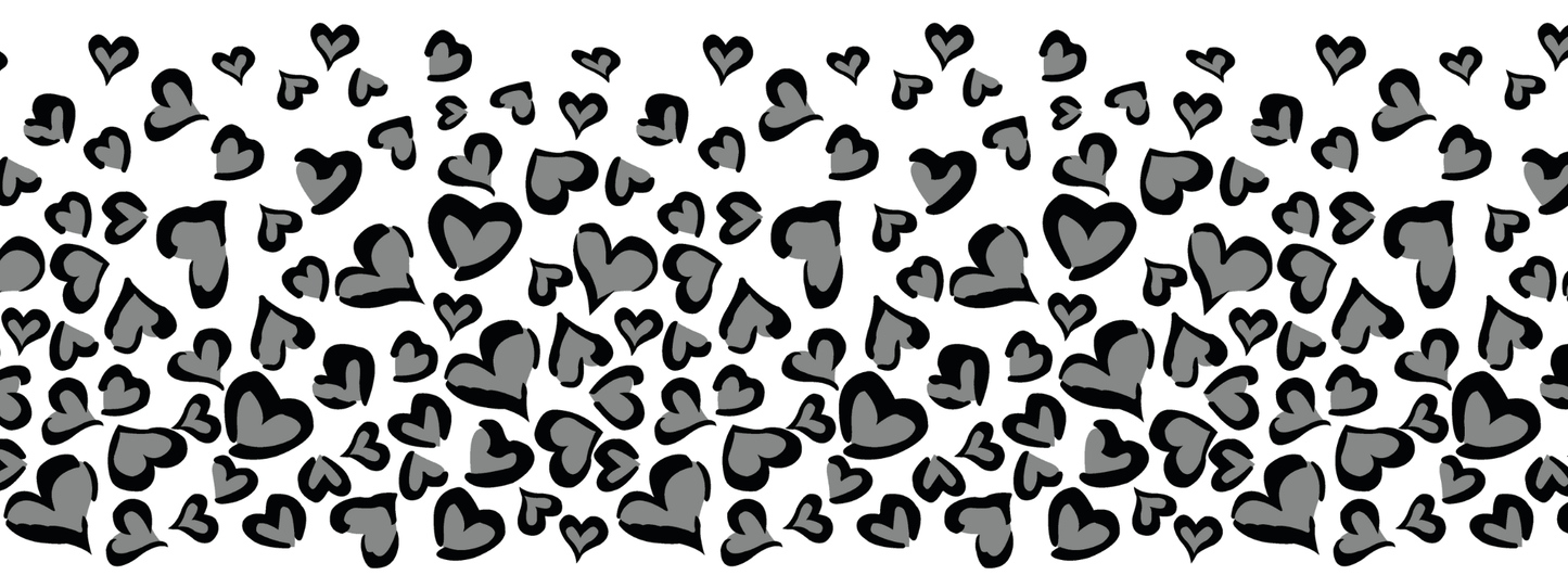 #2 Urban Wild | Schwarz – Dunkelgrau | LEO Classic Herz DUO