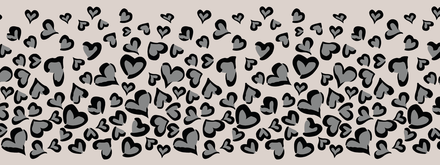 #2 Urban Wild | Schwarz – Dunkelgrau | LEO Classic Herz DUO