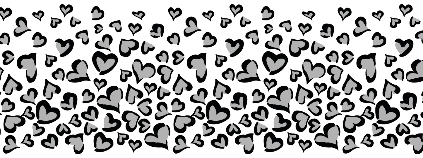 #3 Urban Wild | Schwarz – Hellgrau | LEO Classic Herz DUO