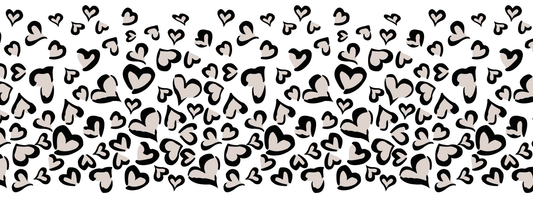 #7 Soft Sand | Schwarz – Beige | LEO Classic Herz DUO