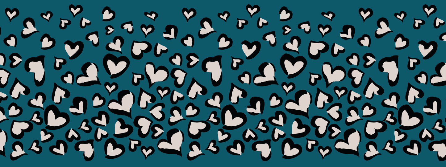 #7 Soft Sand | Schwarz – Beige | LEO Classic Herz DUO