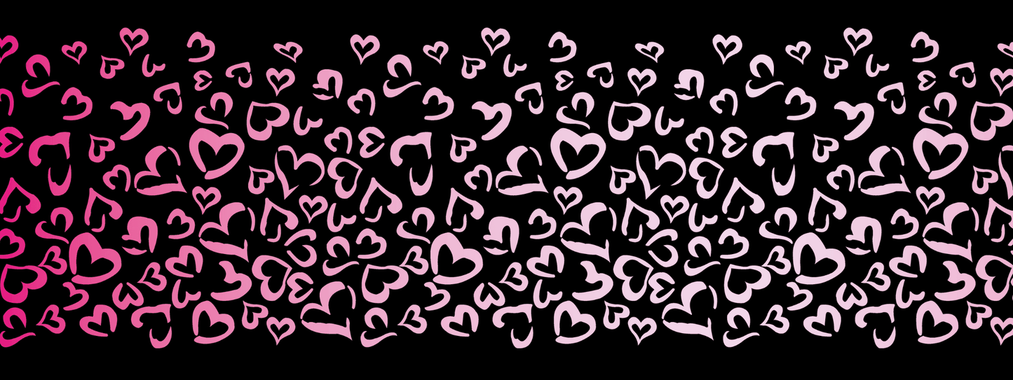 #2 Pink Breeze |  Pink – Hellrosa | LEO Herz Outline – Farbverlauf VLR