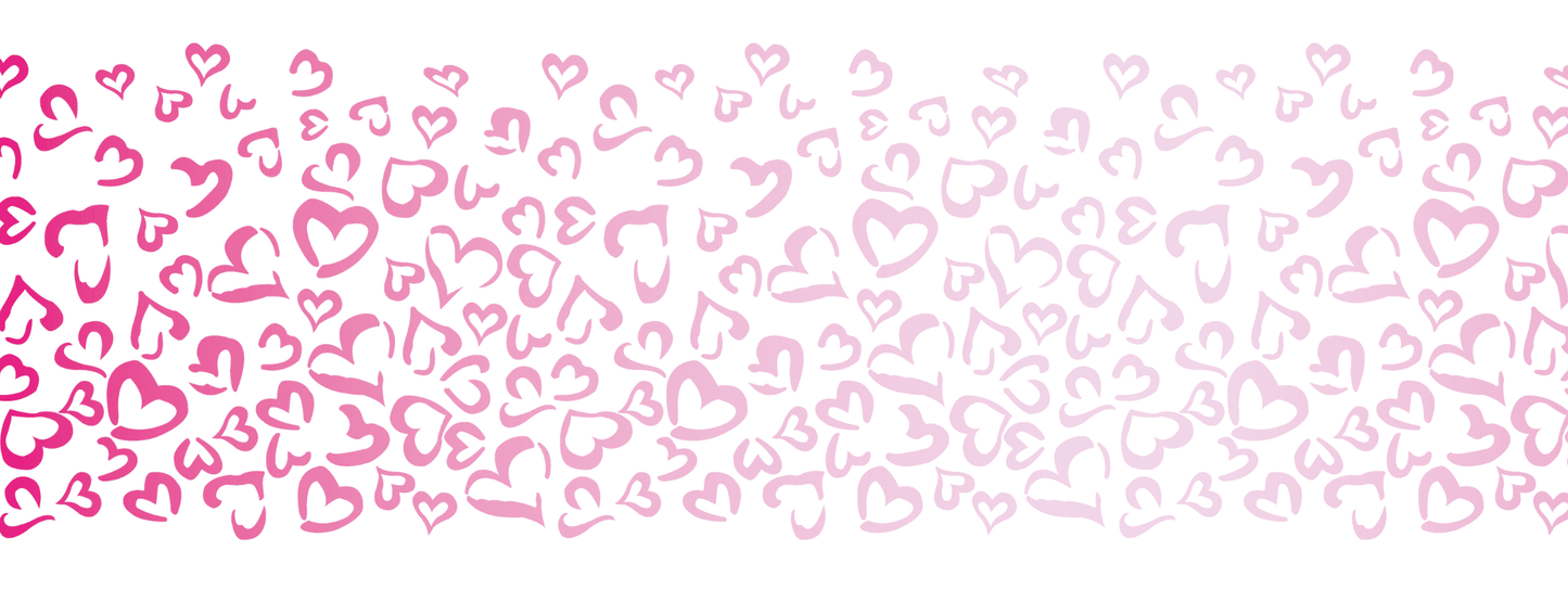 #2 Pink Breeze |  Pink – Hellrosa | LEO Herz Outline – Farbverlauf VLR