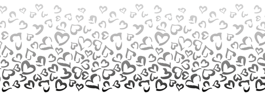 #1 Urban Wild | Schwarz – Grau | LEO Herz Outline – Farbverlauf VTB