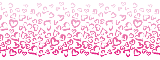 #2 Pink Breeze |  Pink – Hellrosa | LEO Herz Outline – Farbverlauf VTB