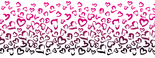 #4 Berry Mood | Pink – Schwarz| LEO Herz Outline – Farbverlauf VTB