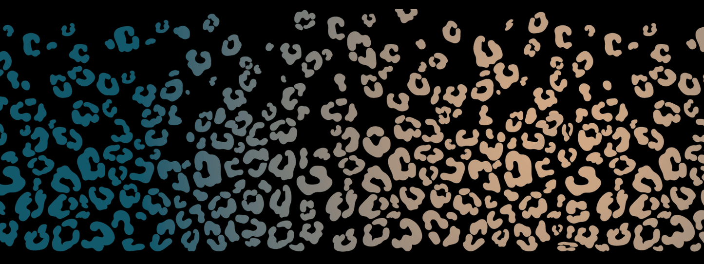 #11 Sandy Storm | Beige – Blaugrau | LEO Classic Outline – Farbverlauf VLR