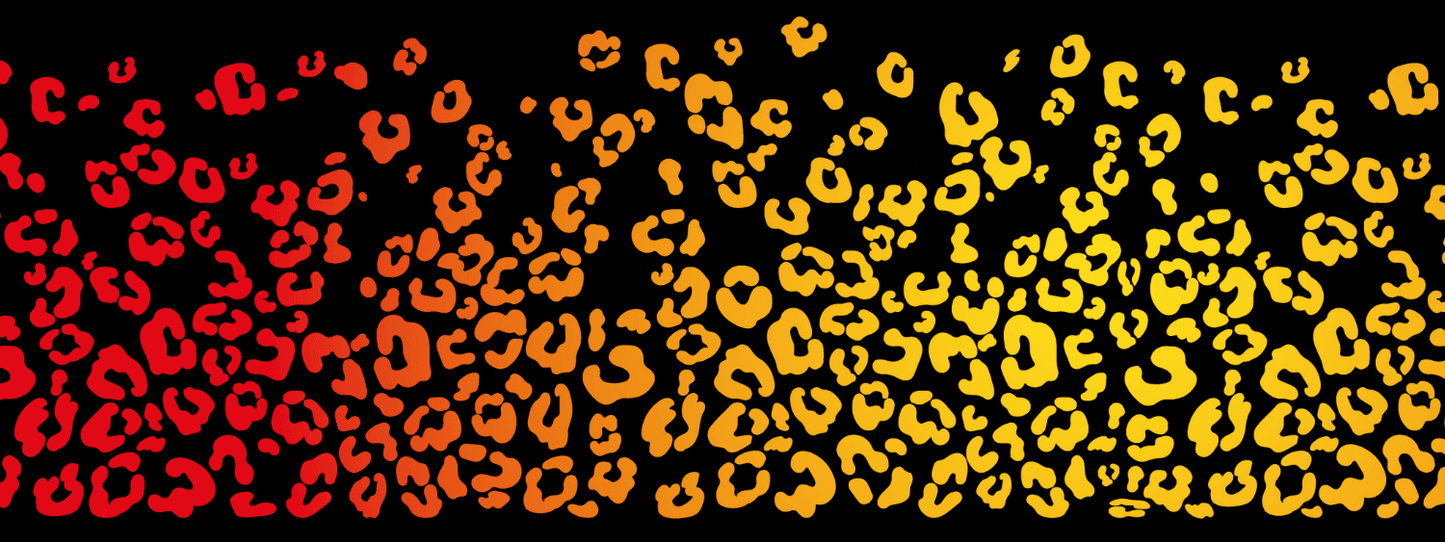 #5 Sunset Glow | Gelb – Rot | LEO Classic Outline – Farbverlauf VLR