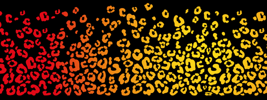 #5 Sunset Glow | Gelb – Rot | LEO Classic Outline – Farbverlauf VLR