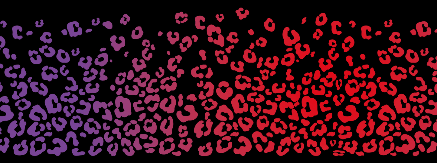 #6 Violet Flame | Lila – Rot | LEO Classic Outline – Farbverlauf VLR