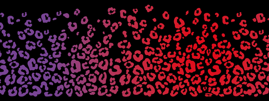 #6 Violet Flame | Lila – Rot | LEO Classic Outline – Farbverlauf VLR