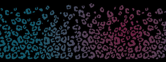 #9 Mystic Ocean | Petrol – Violett | LEO Classic Outline – Farbverlauf VLR