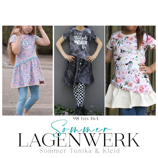 Gewerbelizenz Sommer LagenWERK | Tunika & Kleid - Werkplan.Schnittmanufaktur
