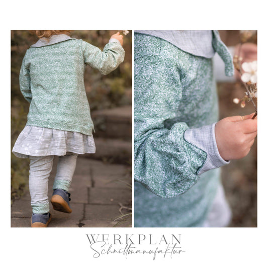 Sommer LagenWERK | Größe 56 bis 104 | Tunika & Kleid | A0 & A4 | Beamer - Werkplan.Schnittmanufaktur