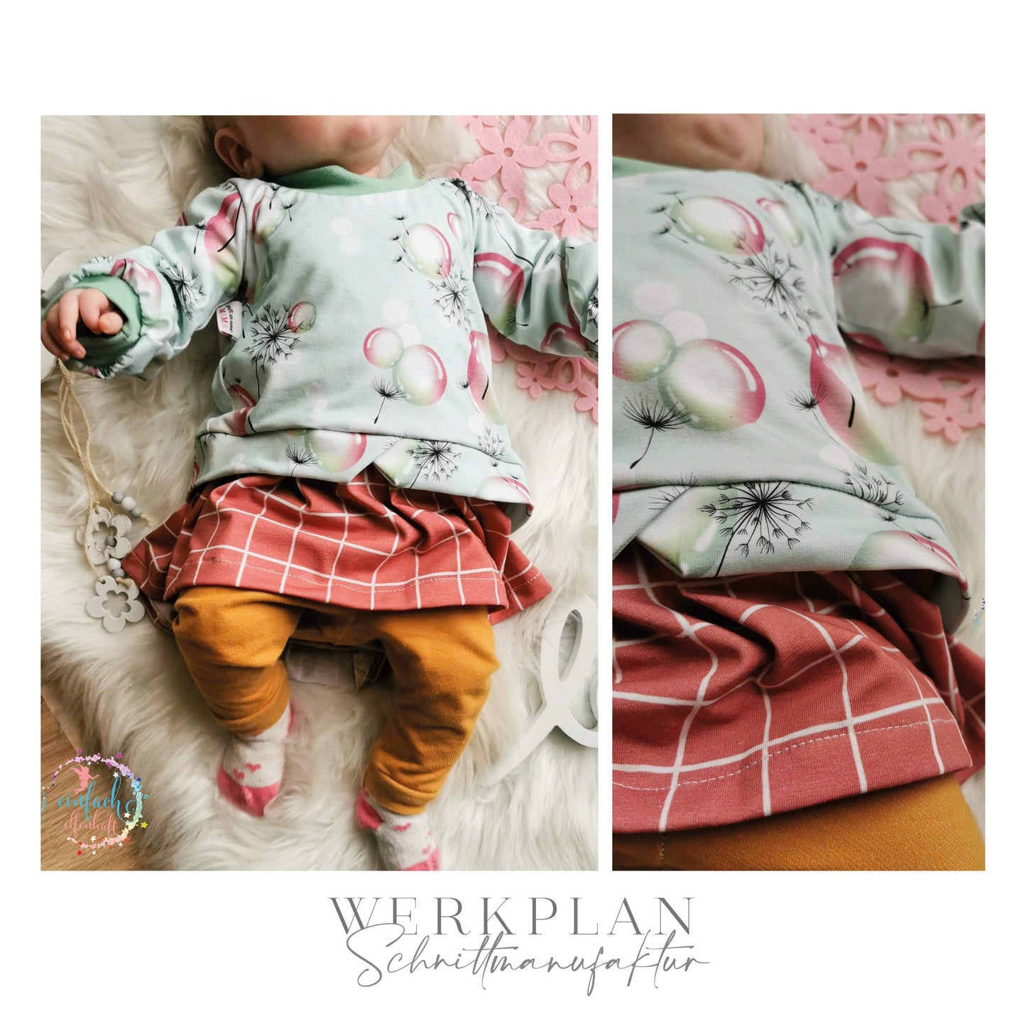 Sommer LagenWERK | Größe 56 bis 104 | Tunika & Kleid | A0 & A4 | Beamer - Werkplan.Schnittmanufaktur